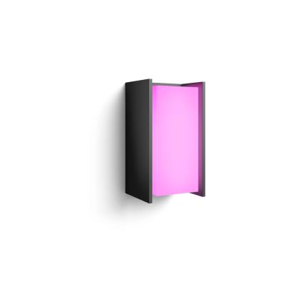 Philips - LED-dimbart utomhusvägglampa Hue TURACO White And Color Ambiance 1xE27/8,1W/230V 1000-20000K