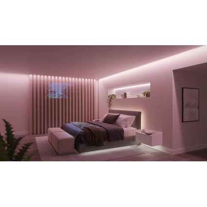 Philips - LED RGBW dimbar LED-remsa Hue WHITE AND COLOR AMBIANCE 10m LED/20W/230V 2000-6500K