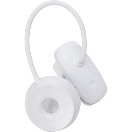 Philips - LED dimbar lampa med klämma DONUTCLIP LED/3W/5V 1200 mAh CRI 90 vit