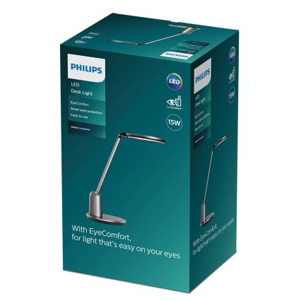 Philips - LED Dimbar Touchbordslampa EINSTEIN SCENE SWITCH LED/15W/230V 2800/4000/5100K CRI94