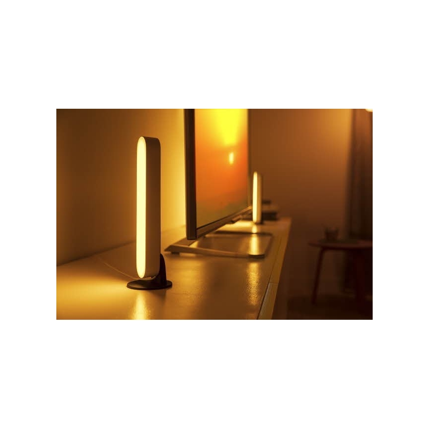 Philips - Utbyggnadssats LED RGB dimbar bordslampa Hue PLAY LED/6W/230V vit
