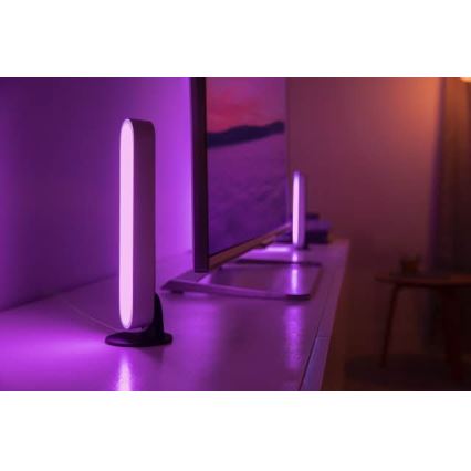 Philips - Utbyggnadssats LED RGB dimbar bordslampa Hue PLAY LED/6W/230V vit