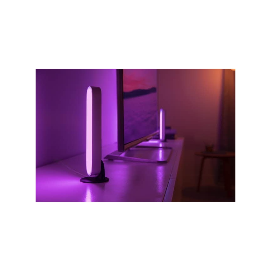 Philips - Utbyggnadssats LED RGB dimbar bordslampa Hue PLAY LED/6W/230V vit
