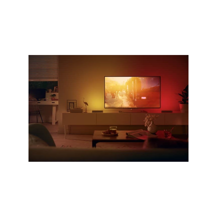 Philips - Utbyggnadssats LED RGB dimbar bordslampa Hue PLAY LED/6W/230V vit