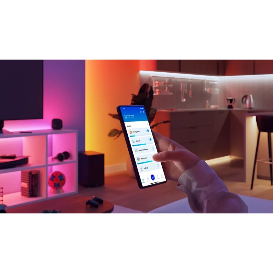 Philips - Fjärrkontroll SMART WIZMOTE 2xAAA Wi-Fi