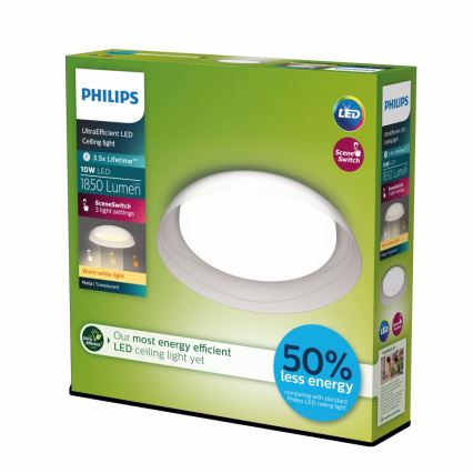 Philips - LED dimbar taklampa FLETA SCENE SWITCH LED/10W/230V 2700K klar