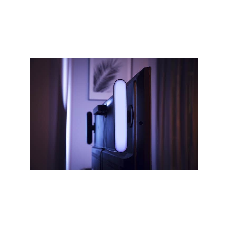 Philips - Förlängningskit LED RGB Ljusreglerad bordslampa Hue PLAY LED/6W/230V svart