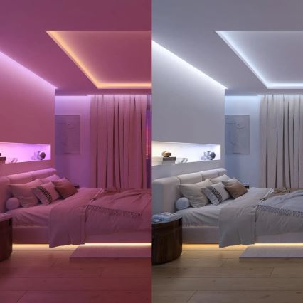 Philips - Förlängningssats till dimbar RGBW LED-remsa Hue FLUX 2m LED/19,5W/24V 2200-6500K