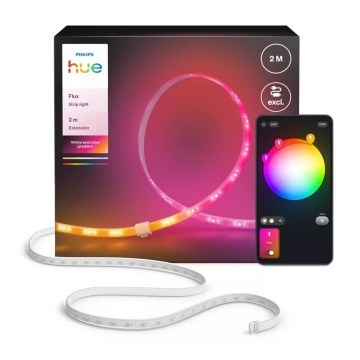 Philips - Förlängningsset för dimbar RGBW LED-remsa Hue FLUX 2m LED/19,5W/24V 2200-6500K