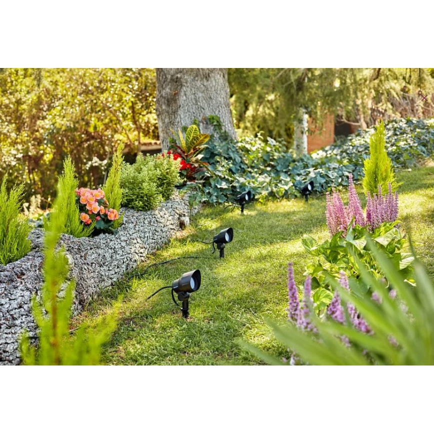 Philips - LED utomhusspotlight LED/6W/12V 4000K IP44