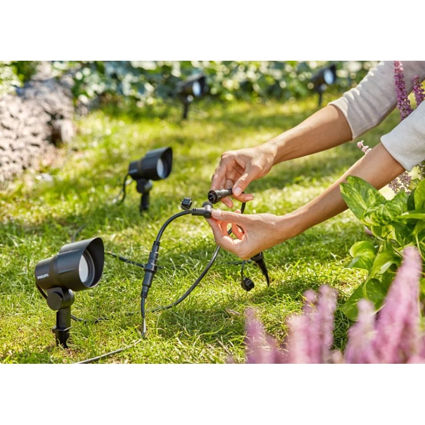 Philips - LED utomhusspotlight LED/6W/12V 4000K IP44