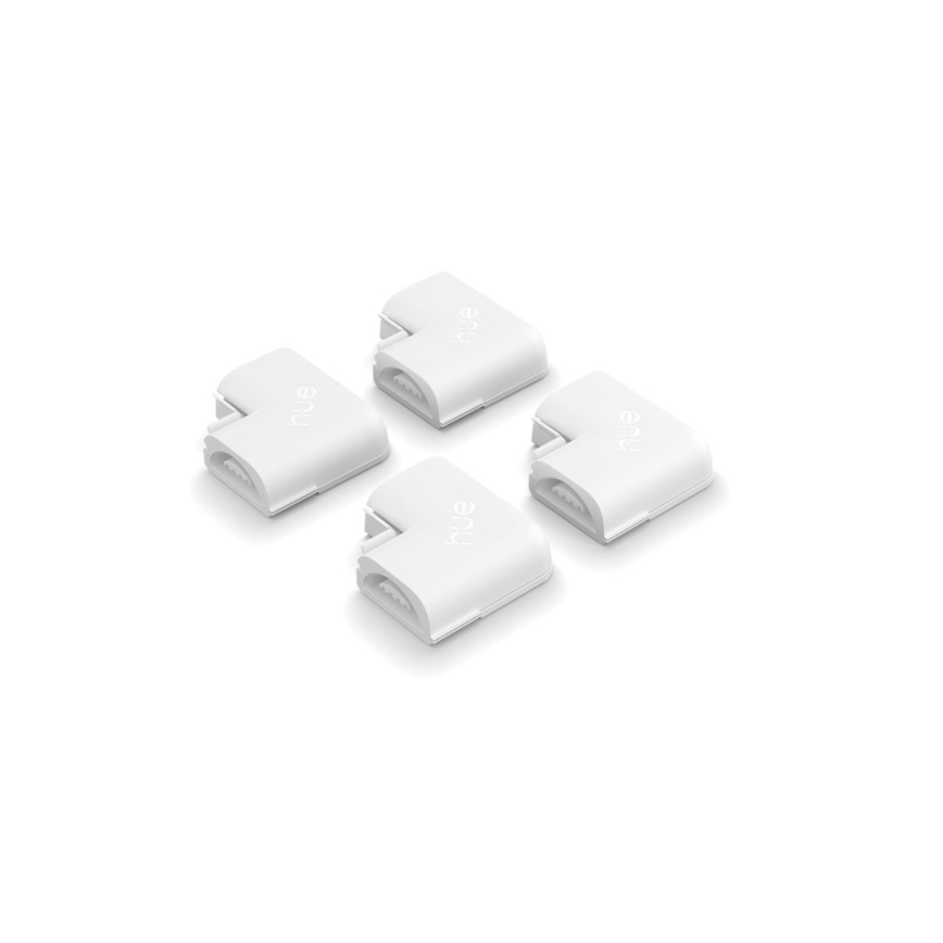 Philips - Hörnkontakt för Hue FLUX LED-remsor, 4-pack