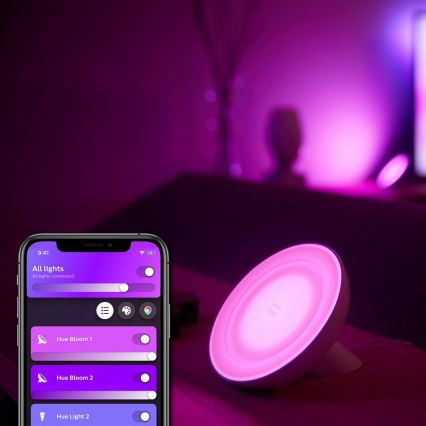 Philips - Hue BLOOM LED RGB dimbar bordslampa LED/7,1W/230V