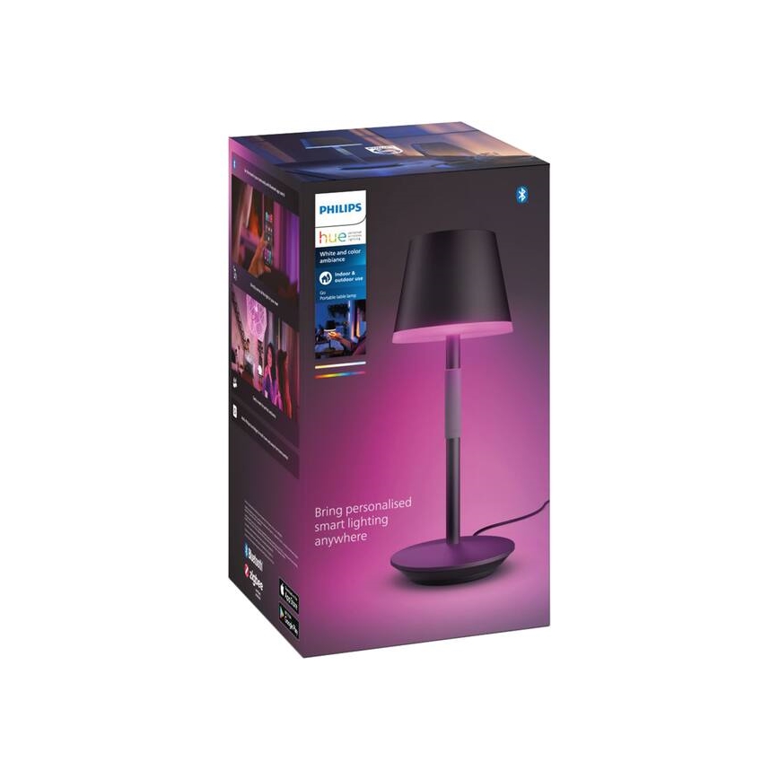Philips - LED RGBW Dimbart utomhus touchlampa Hue GO LED/6,2W/230V 2000-6500K IP54
