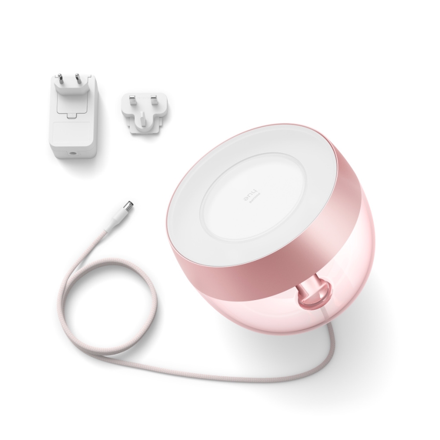 Philips - LED RGB Dimbar bordslampa Hue IRIS LED/8,2W/230V 2000-6500K rosa