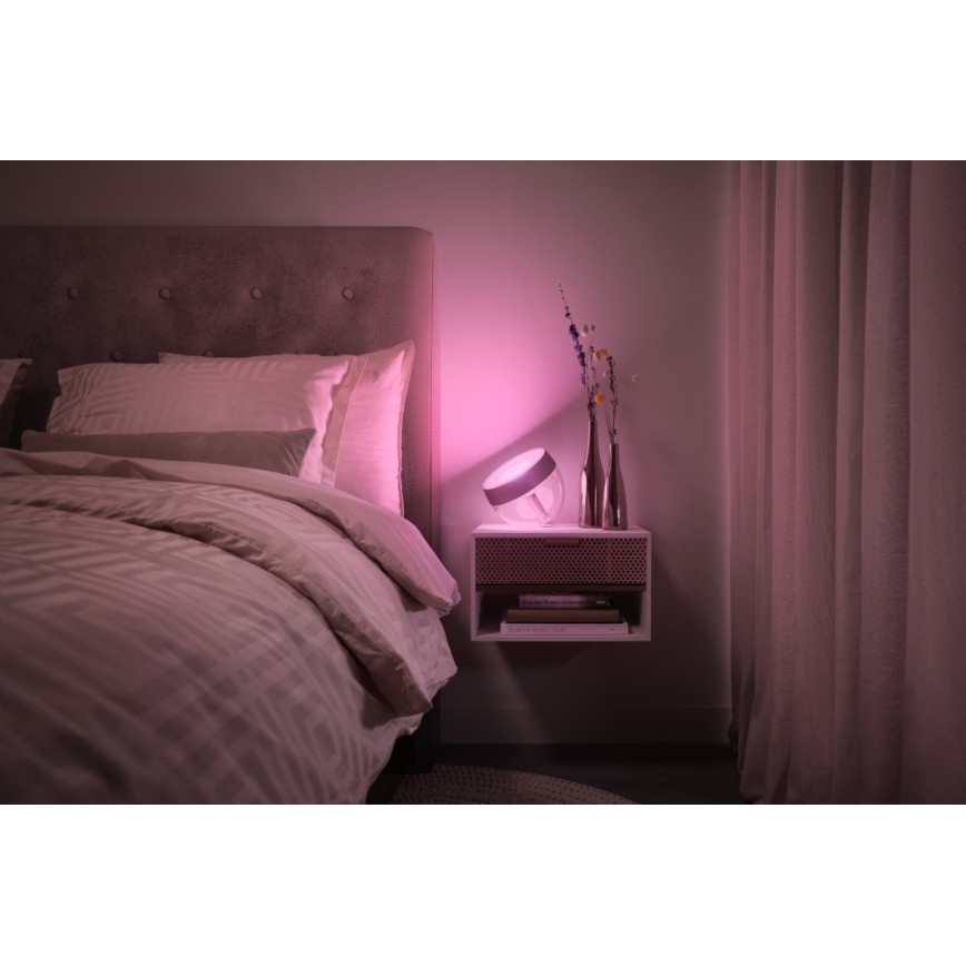Philips - LED RGB Dimbar bordslampa Hue IRIS LED/8,2W/230V 2000-6500K rosa
