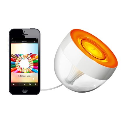 Philips - LED RGB Dimbart bordslampa Hue IRIS LED/8,2W/230V 2000-6500K vit