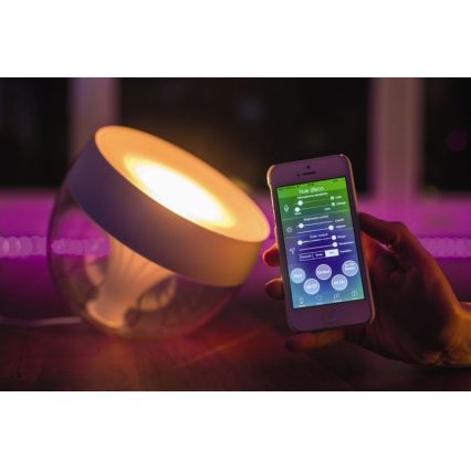 Philips - LED RGB Dimbart bordslampa Hue IRIS LED/8,2W/230V 2000-6500K vit