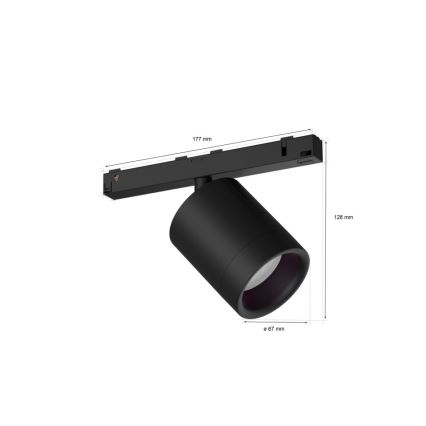 Philips - LED RGB Dimbar spotlight för Hue-skena PERIFO LED/5,2W/24V 2000-6500K