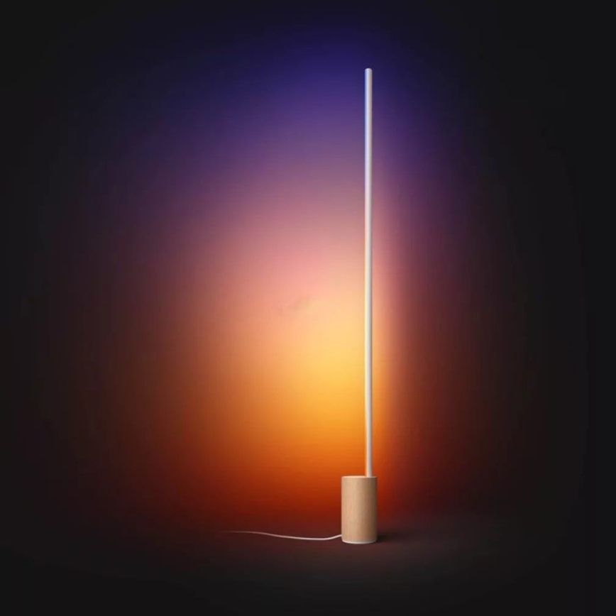 Philips - LED RGBW Dimbar golvlampa Hue SIGNE LED/29W/230V 2000-6500K beige