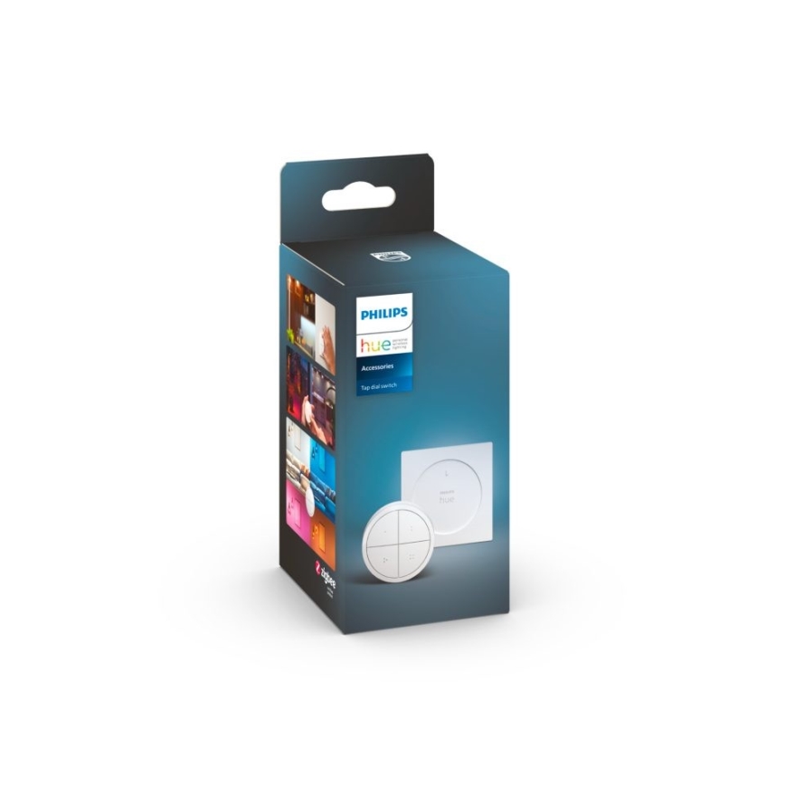 Philips - Hue TAP fjärrkontroll med strömbrytare 1xCR2032 vit