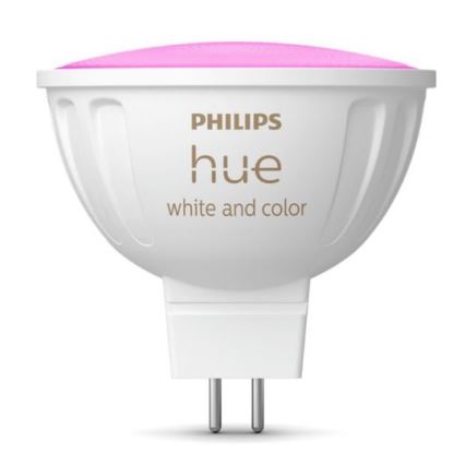 LED RGBW Dimbar lampa Philips Hue White And Color Ambiance GU5,3/MR16/6,3W/12V 2000-6500K