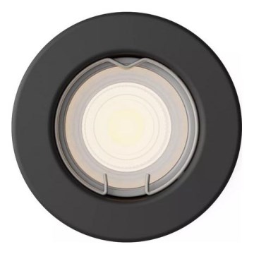 Philips - Infälld takarmatur PERIDOT 1xGU10/7W/230V svart