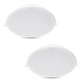 Philips - KIT 2x LED infälld belysning MESON LED/23,5W/230V 4000K