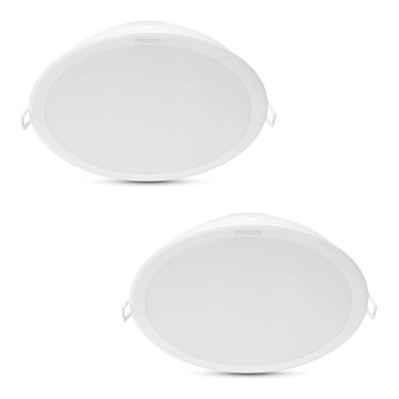Philips - KIT 2x LED infälld belysning MESON LED/23,5W/230V 4000K