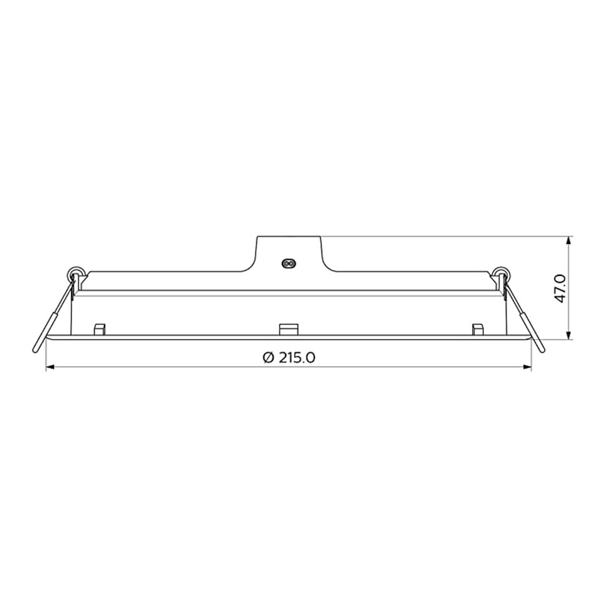 Philips - KIT 2x LED infälld belysning MESON LED/23,5W/230V 4000K