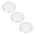 Philips - KIT 3x LED infälld belysning LED/3,5W/230V 3000K