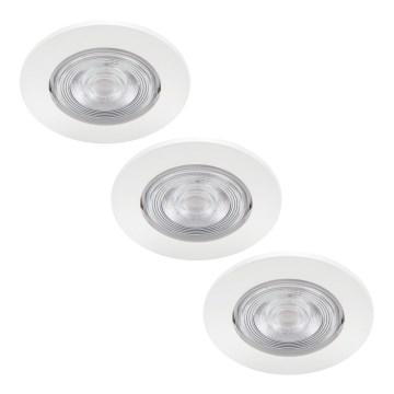 Philips - KIT 3x LED infälld belysning TARAGON LED/4,5W/230V 2700K