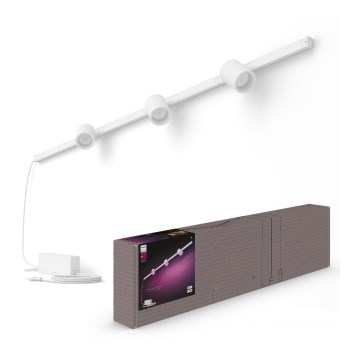 Philips - KIT 3x LED Ljusreglerad belysning För skensystem Hue PERIFO LED/15,6W/230V 2000-6500K
