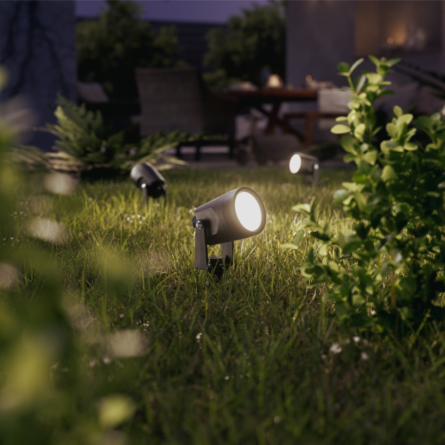 Philips - KIT 3x Utomhus LED belysning GARDENLINK REUEL LED/1,5W/230V 2700K IP44