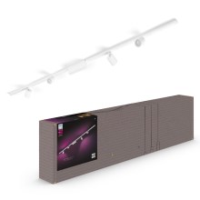 Philips  - KIT 4xLED RGB Dimbar spotlight  För skensystem Hue PERIFO LED RGB/20,8W/230V 2000-6500K