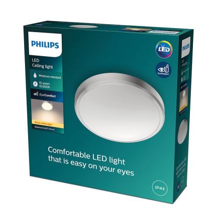 Philips - LED Badrumsbelysning tak BALANCE LED/17W/230V IP44