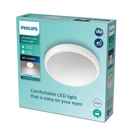 Philips - LED Badrumsbelysning tak DORIS LED/6W/230V 4,000K IP44
