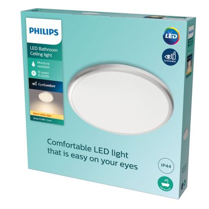 Philips - LED Badrumsbelysning tak SPRAY LED/17W/230V IP44