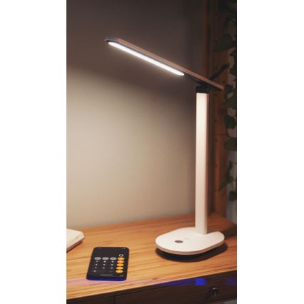 Philips - LED Dimbar Touchbordslampa IVORY LED/5W/5V 3000 mAh 2700/3600/5000K CRI 90