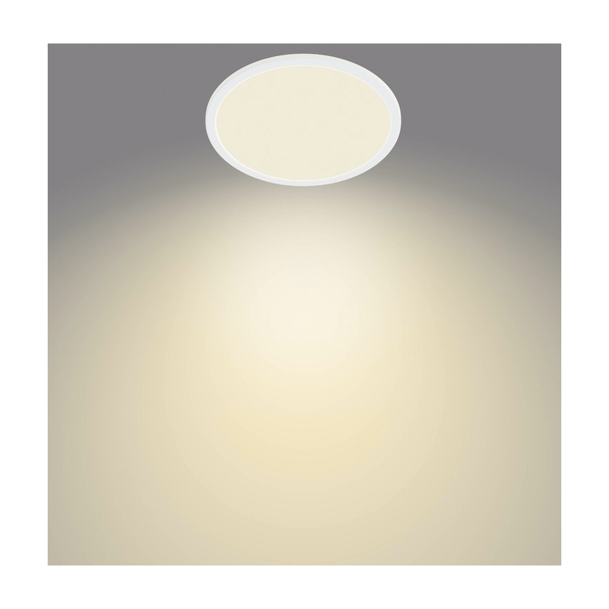 Philips - LED Dimbar bathroom Takbelysning SCENE SWITCH LED/15W/230V IP44 2700K