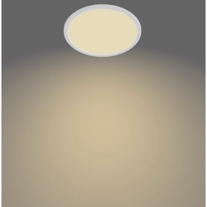 Philips - LED Dimbar bathroom Takbelysning SCENE SWITCH LED/15W/230V IP44 2700K