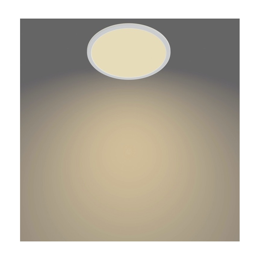 Philips - LED Dimbar bathroom Takbelysning SCENE SWITCH LED/15W/230V IP44 2700K