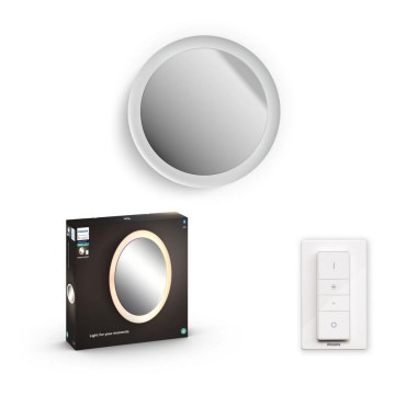Philips - LED dimbar badrumsspegel Hue ADORE LED/27W/230V + fjärrkontroll IP44