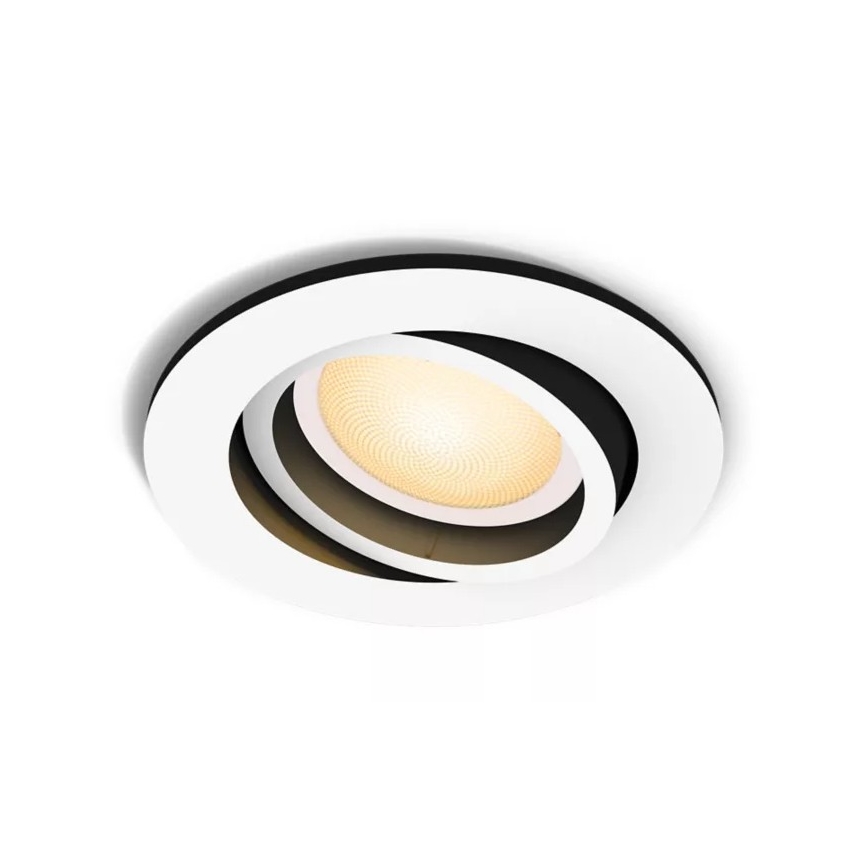 Philips - LED Dimbar infälld belysning Hue MILLISKIN 1xGU10/4,2W/230V 2200-6500K vit