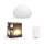 Philips - LED Dimbar lampa Hue WELLNER 1xE27/8,5W/230V + fjärrkontroll