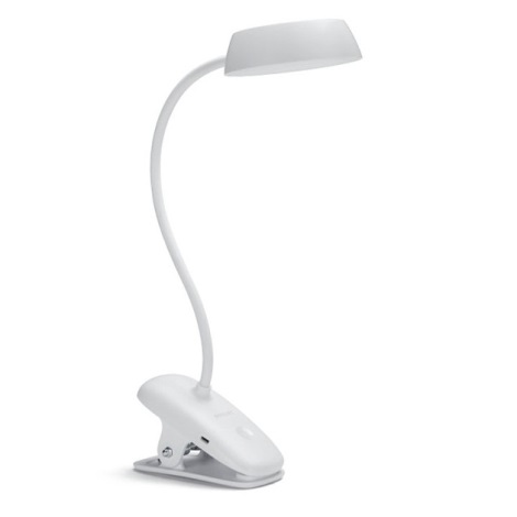 Philips - LED Dimbar lampa med klämma DONUTCLIP LED/3W/5V vit