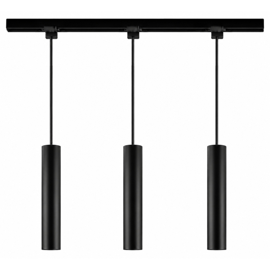 Philips - LED RGBW dimbar taklampa på kabel för skensystemet EASYLINK HUE 3xGU10/4,7W/230V 2200–6500K 1 m svart + Hue Bridge