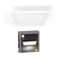 Philips - LED dimbar takarmatur Hue AURELLE LED/19W/230V 2200-6500K 30x30 cm vit