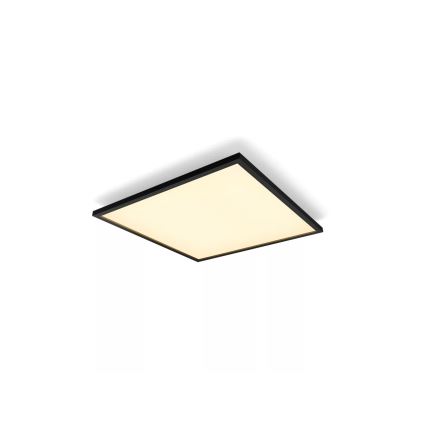Philips - Dimmbar LED-takarmatur Hue AURELLE LED/39W/230V 2200-6500K 60x60 cm svart