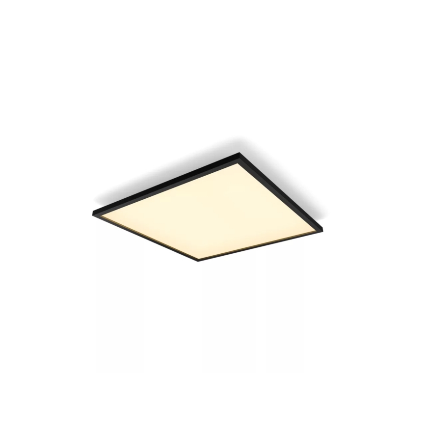 Philips - Dimmbar LED-takarmatur Hue AURELLE LED/39W/230V 2200-6500K 60x60 cm svart